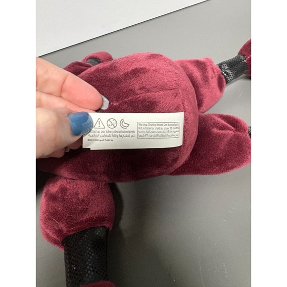 PROFORCE 14" Red Ninja Plush Warrior Doll Stuffed Animal Collectible - Picture 7 of 8